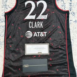 Caitlin Clark Signed Panini Stranger Things Jersey
