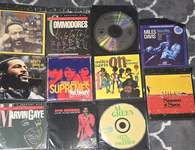 Cd Bundle Marvin Gaye Otis Miles Al Green Supremes