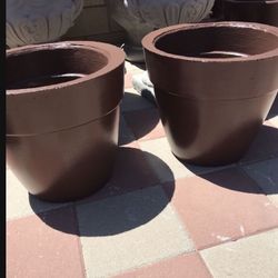 New Flower Pots Made Out Of Cement Perfect Gift 
