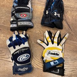 Youth Medium Batting Gloves (4 Sets)
