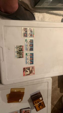 All early rookie cards from 77 through 82