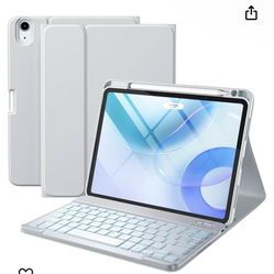 iPad Air 11 Case With Keyboard - Grey