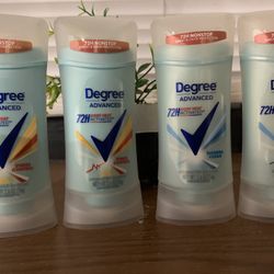 4/$15 Degree Deodorants 
