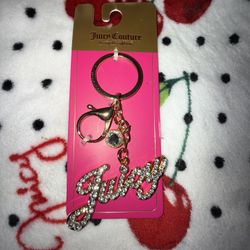 Juicy Couture “Juicy” Key charm 
