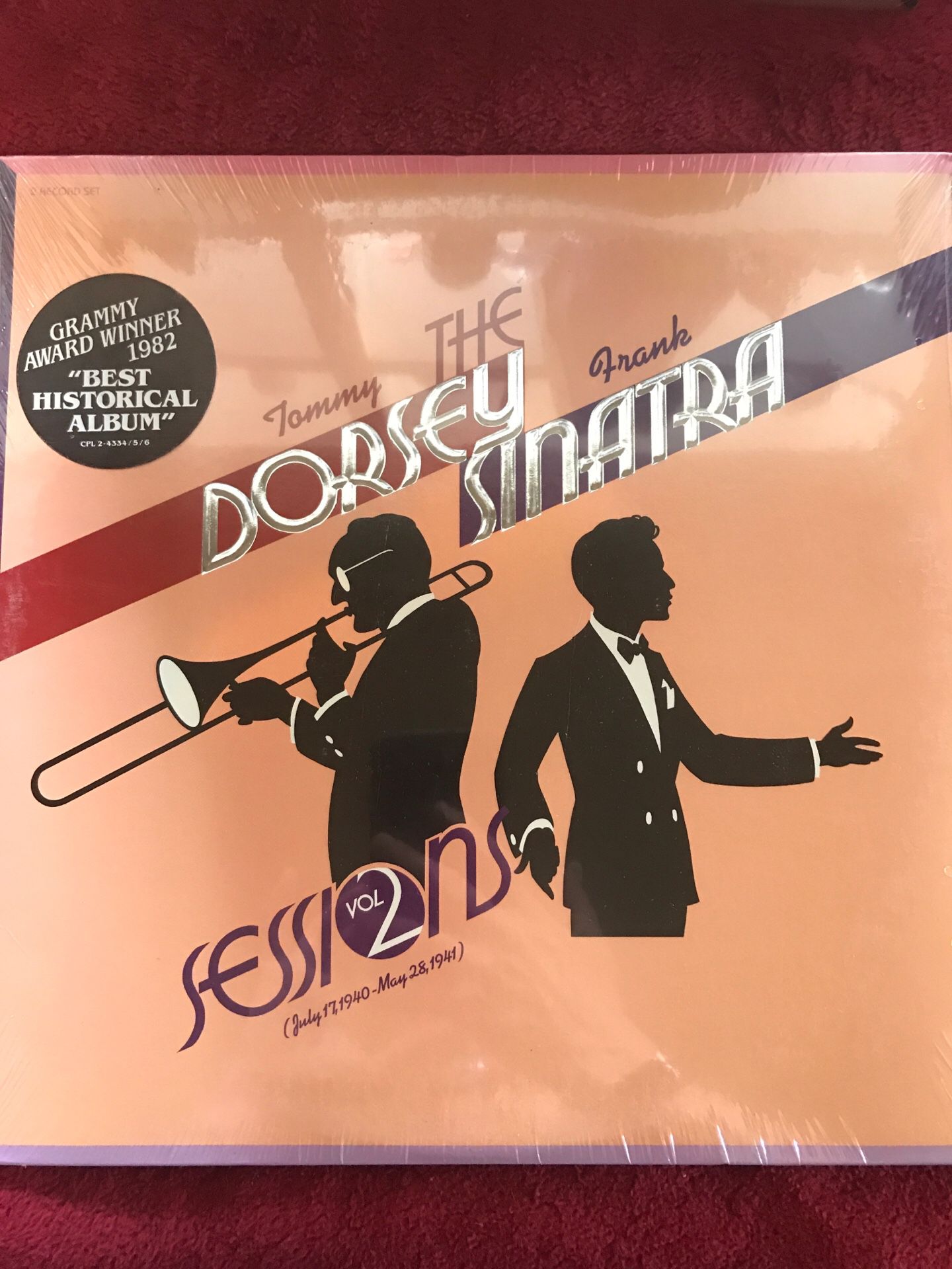 The Dorsey Sinatra Sessions Vol 2 Double Vinyl LP Set NEW MINT SEALED 1982 CPL2-4335 RCA