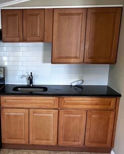 Kitchen Cabinets – Upper & Lower Set – $1,000