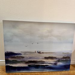 Canvas Painting Of The Sea