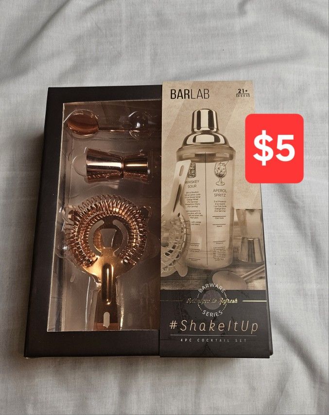 New Cocktail Shaker Set