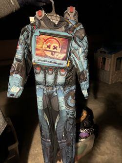 🎮 Apex Legends Robot Costume (Revenant / Pathfinder Style) – Kids Size Medium