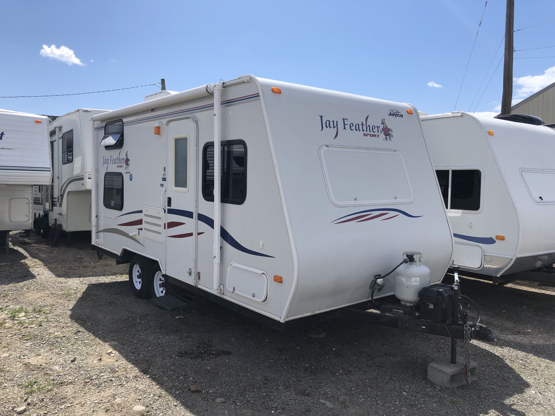 2008 19ft Jayco jay feather travel trailer for Sale in Tacoma, WA - OfferUp