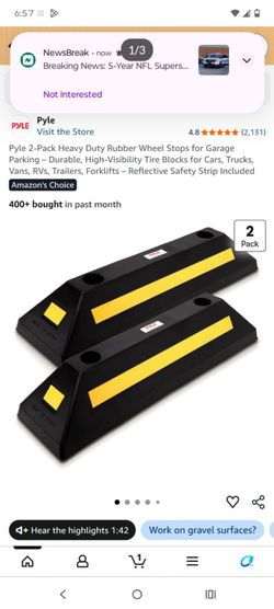 Parking Stoppers (2 Pack)