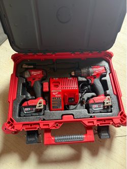 Milwaukee m18 Drill and impact One Key