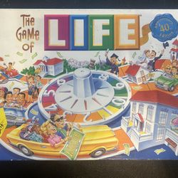 The Game of Life 40th Anniversary Board Game