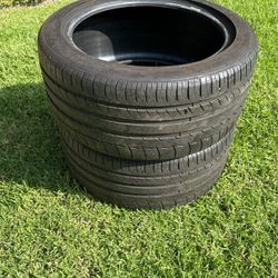 2 Michelin Pilot Sport 255/40ZR 17