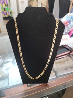 14kgold Filled Cubano Chain 