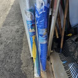 2 6ft Beach Umbrellas Make Offer