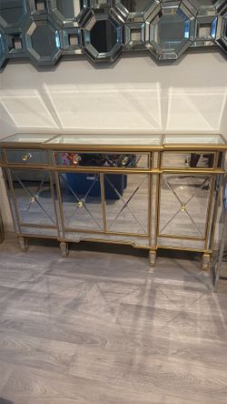 Glass console