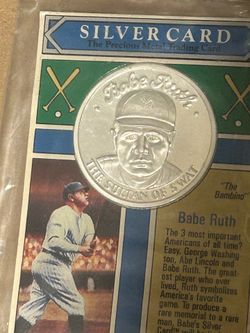 Babe Ruth silver coin .999