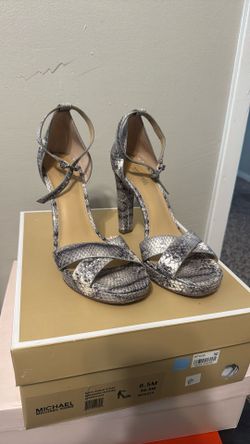 MK Sexy Cobra Strap Heels