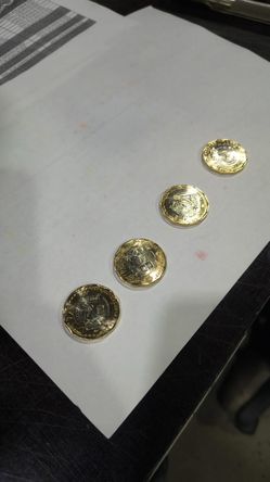 There are four World Cup coins.