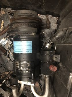 A/c compressor off small block Chevy