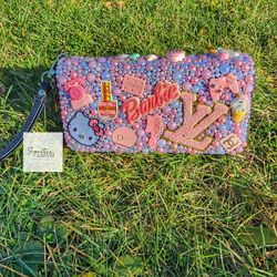 BRAND NEW Signature 'Barbie' Wristlet 