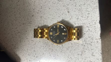 Bulova gold watch