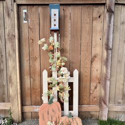 Picket Fence Porch Decoration