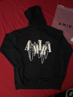 Amiri Puff Print Chained Logo Hoodie Size L & M