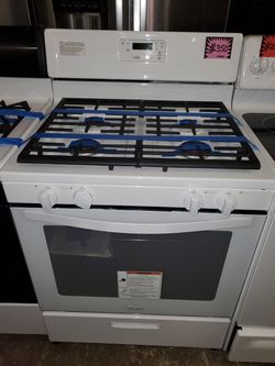New Whirlpool gas stove 6 months warranty