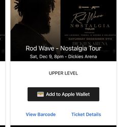 Rod Wave Tickets 