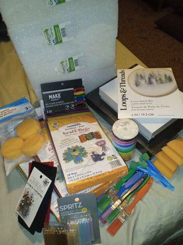 Craft Supplies -Everything NEW, Unopened