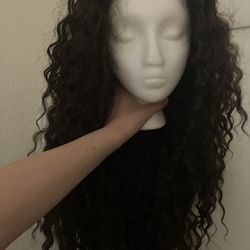 Dark Brown Lace Front Wig 