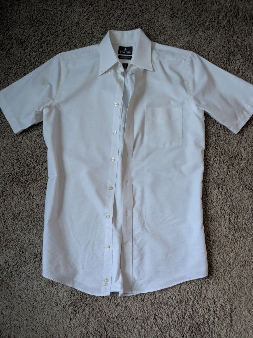 Men's Size 14 1/2 (Small) Oxford Button Down Shirt