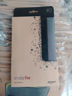 Kindle fire zip sleeve $2 each