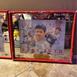 Babe Ruth Bar Mirror 