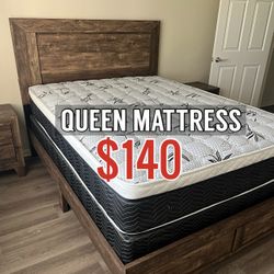 New Queen Mattres Only $140