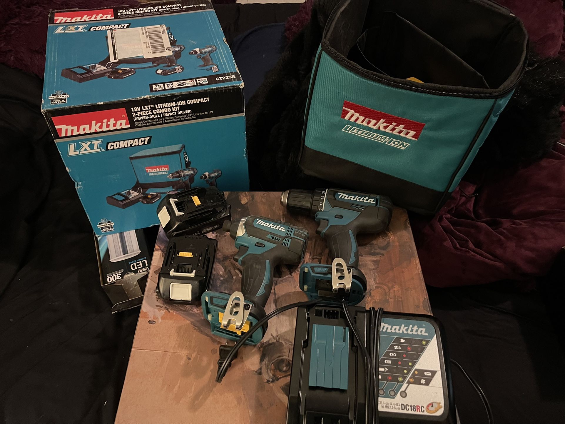 Makita 18V LXT Compact Cordless 2 Piece