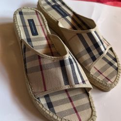 Vintage Sandals Burberry