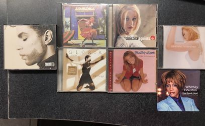 8 various CDs - titles as pictured