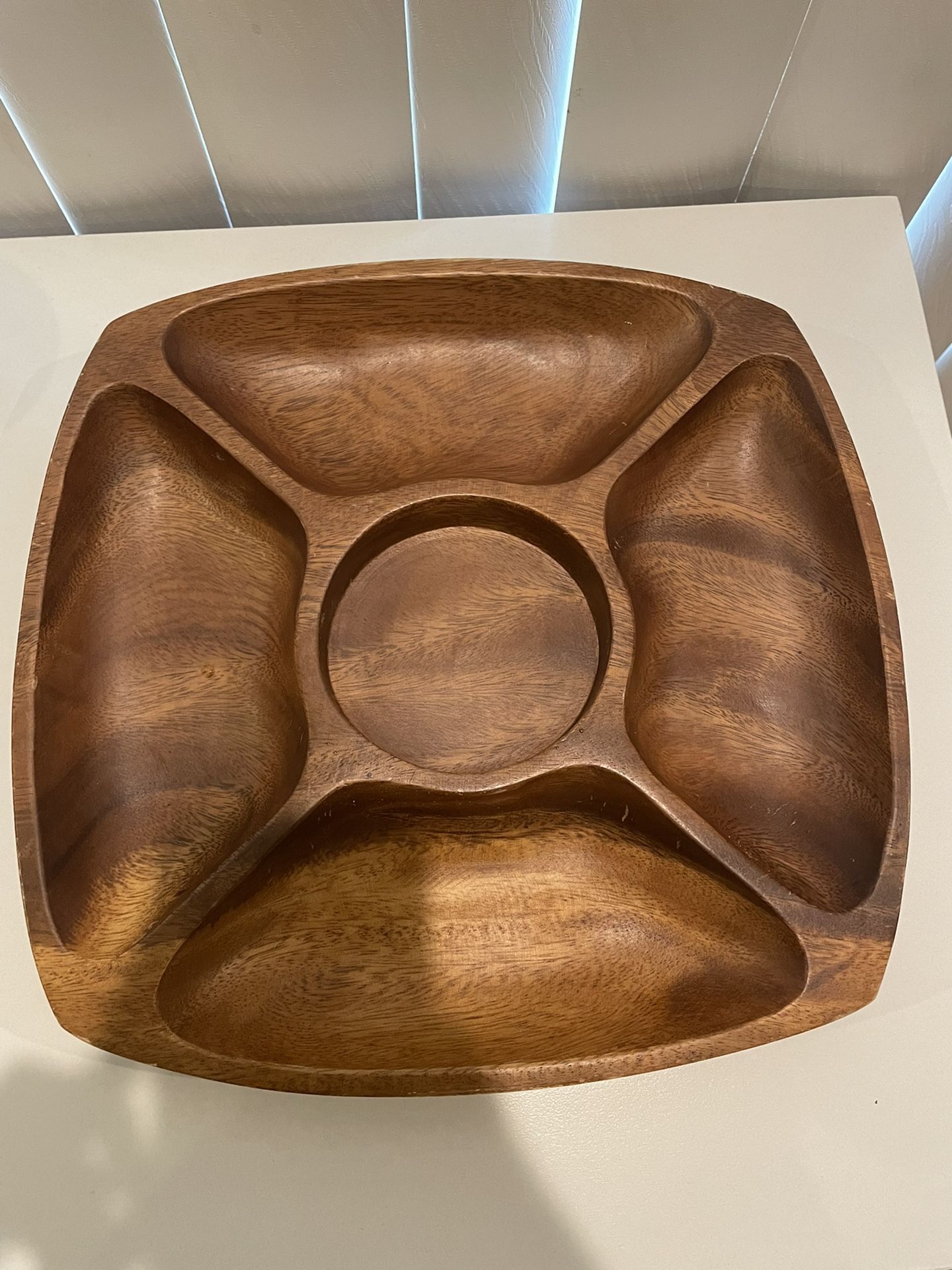 Wooden Sectional Tray