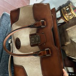 Brown Beige Purse