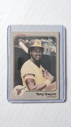 1983 Fleer Tony Gwynn RC.