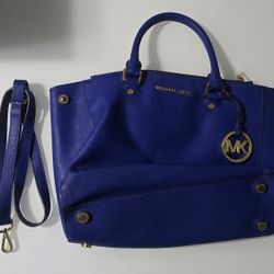 Royal Blue Michael Kors Handbag
