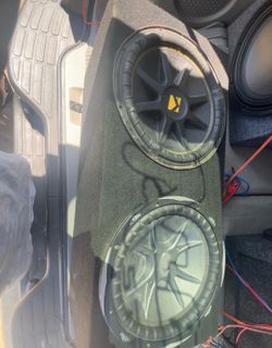 2  12 inch kickers