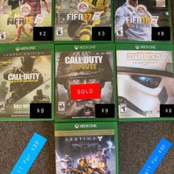 Xbox One games