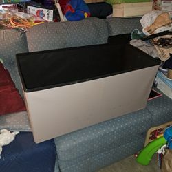 Cloth bin. Large and foldable (for storage) 13.5"H x 14.5" W x 30.5" L