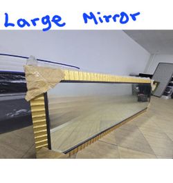 Large Gold Elegant Mirror