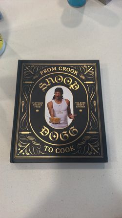 Snoop Dogg From Crook to Cook Hardcover Book
