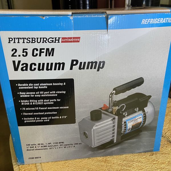 Pittsburgh 2.5 Vacuum Pump for Sale in Anaheim, CA OfferUp